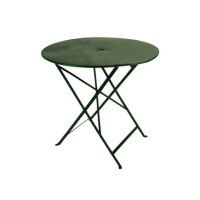 Table pliante de jardin  métal vert 