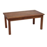 Table basse en bois teck