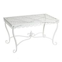 Table basse demeure blanche