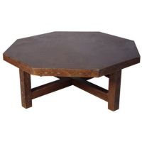 Table basse ethnic bois