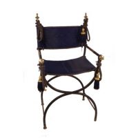 Fauteuil fer forgé marocain