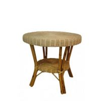 Table tchanqué rotin