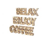 Mots lumineux à piles 