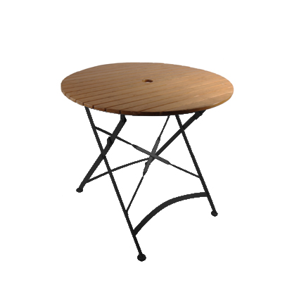 Table pliante de jardin bois