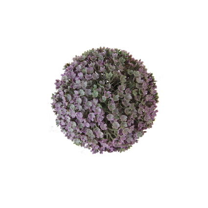 Boule de gypsophile mauve