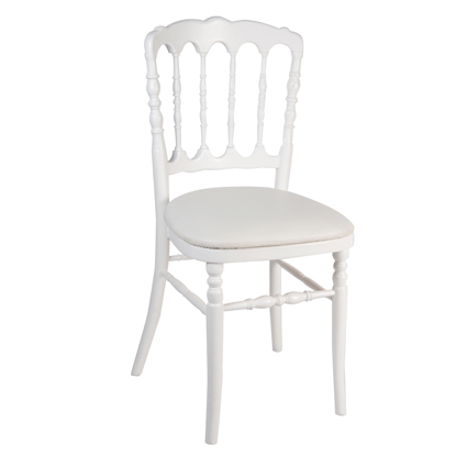 Chaise Napoleon Blanche