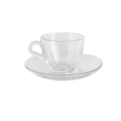 Tasse à café en verre