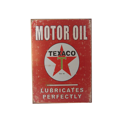 Plaque texaco