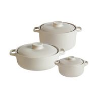 Cocotte porcelaine sable