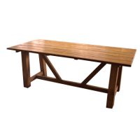 Table bois fermière 