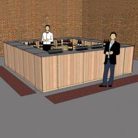 Pack bar bois vancouver  (module complet)