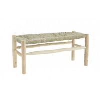 Banc  nature bohéme 2pl