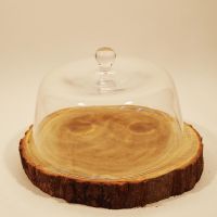 Plateau en bois brut