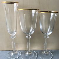 Verre Florence filet or 