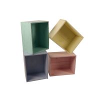 Jeu de 4 rehausses pastel 