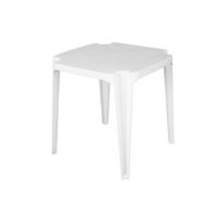 Table résine carrée 