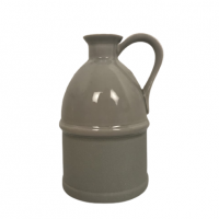 Vase Broc gris vert