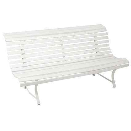 Banc bois Square blanc