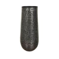 Vase aluminium gris anthracite