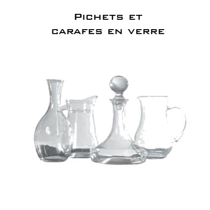 Pichet en verre