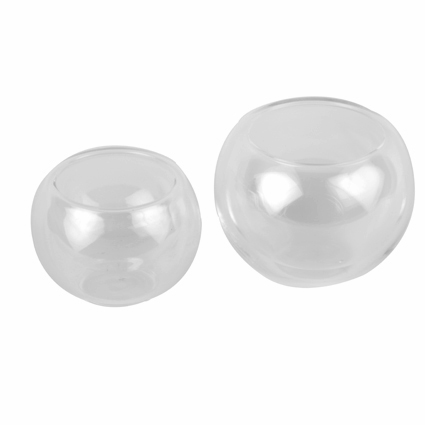 Verrine boule en verre